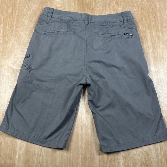 Fox Racing Men's Gray Tech Stretch Shorts Size 32 - Picture 7 of 8